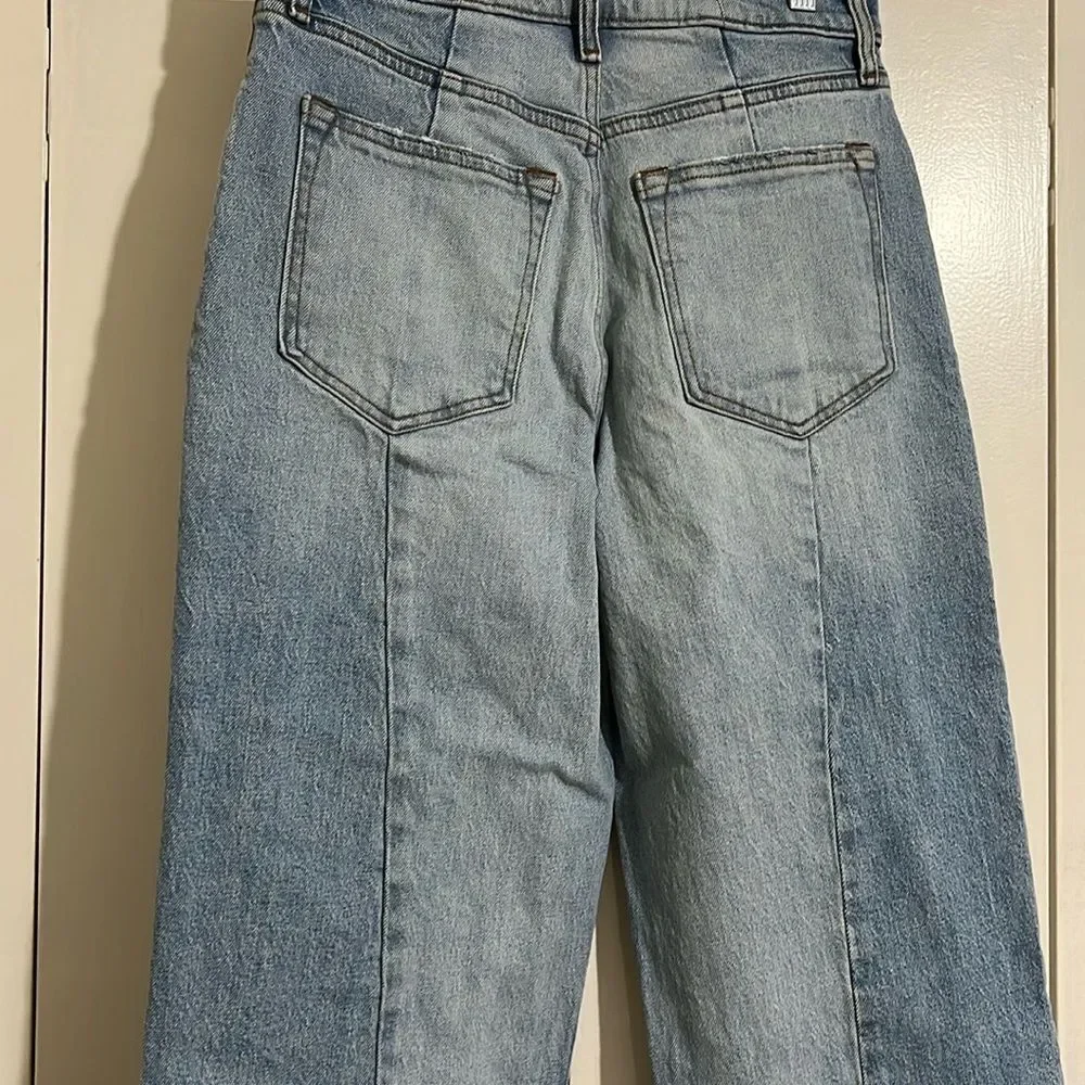 Abercrombie & Fitch Blue Ankle Cropped Jeans - Picture 12 of 12